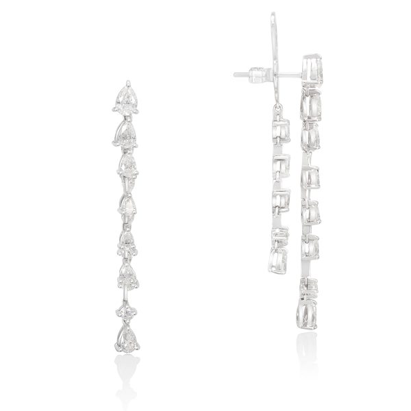 Linear Diamond Earrings