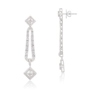 Diamond Drop Earrings