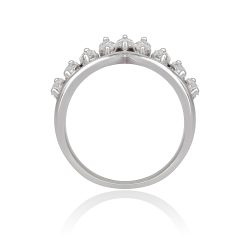 Marquise Diamond Crown Ring